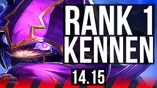 KENNEN vs KLED TOP  Rank 1 Kennen 5k comeback 8310 Rank 26  BR Challenger  1415 [upl. by Mlawsky]