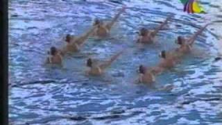 USA synchronised swimming Olympic Games Atlanta 1996 [upl. by Colline]