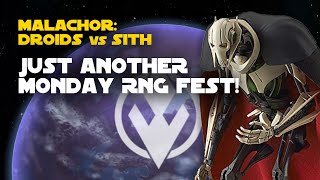 Malachor Droids vs Sith Galactic Challenge  SWGOH GC X [upl. by Ahseikan]