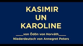 KASIMIR UN KAROLINE  Oldenburgisches Staatstheater [upl. by Beitnes]