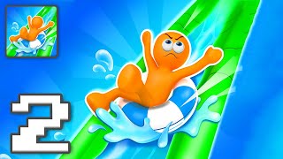 WaterPark Boys  Gameplay Walkthrough Part 2  Build Your Own Water Theme Park iOS Android [upl. by Aicined735]