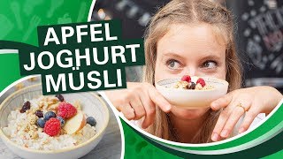 Müsli selber machen  FRISCH SCHNELL EINFACH [upl. by Nairrot]