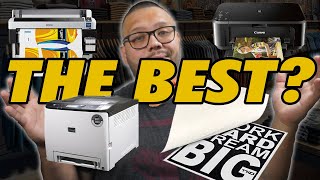 The Best TShirt Printers WATCH BEFORE YOU BUY [upl. by Anived]