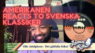 Amerikanen Reacts to Svenska Klassiker Olle Adolphson Det gåtfulla folket [upl. by Sethrida]