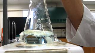 Lab Demo  Demonstration of the ColorpH Range of Bromocresol Green [upl. by Donelson]