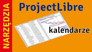 Projectlibre  kalendarze zasobów zadań i projektu [upl. by Jone]