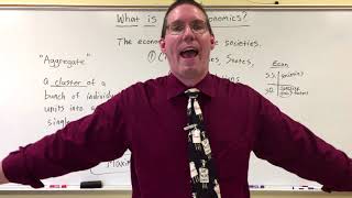 What is Macroeconomics  Professor Ryan [upl. by Mathia72]