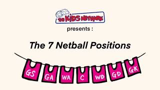 Netball Knowledge and Skills Pt 2  The 7 Netball Positions [upl. by Nilat]