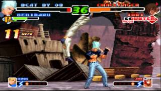 GGPO  The King Of Fighters 2000  JonkoJPN Vs FRSeigneurYamFRA  Casuals [upl. by Ardrey]