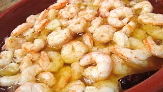 Gambas al Ajillo fáciles de hacer y deliciosas [upl. by Binah117]