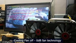 ASUS STRIX GeForce GTX 970  Cooler Noise [upl. by Macpherson]