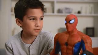 Smyths Toys  SpiderMan Homecoming Super Sense SpiderMan [upl. by Kassey628]