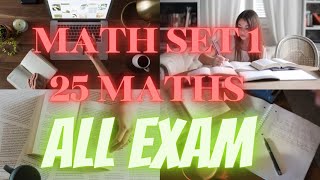 25 Maths Solutions Set 1 kamalkumachikku kamalkumarchikkuofficial maths math rrb ntpc ssc [upl. by Sitnalta955]