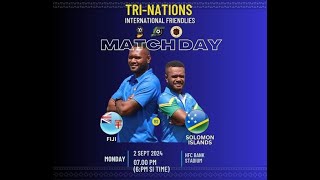 SOLOMON ISlAND VS FIJI TRI NATIONS FRIENDLY [upl. by Eiznekcam186]