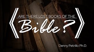 Are There Lost Books of the Bible [upl. by Davison]