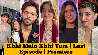 Fahad Mustafa amp Hania Amir  Kabhi Main Kabhi Tum Last Episode Premiere 🌟  KMKT [upl. by Retha]