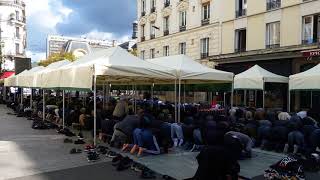 Prière de Rue ClichylaGarenneFrance  6 Octobre 2017 [upl. by Deedee344]