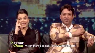 Aishwarya Rai Bachchan and Irrfan Khan Talk About Jazbaa [upl. by Olenolin]