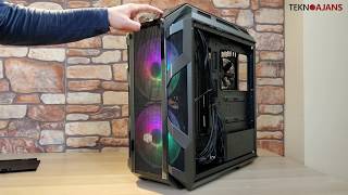 Cooler Master H500M Detaylı Kasa İncelemesi 2020 İncelemesi [upl. by Eema832]