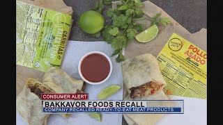 Bakkavor recalls 800000 pounds of readytoeat meat products [upl. by Annaerb]