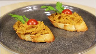 Быстрый ПОСТНЫЙ ЗАВТРАК ПОСТНЫЙ ПАШТЕТ из Фасоли и Грибов Вкусное и Сытное Постное БлюдоПост [upl. by Anaicilef]