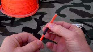 Make solid tip paracord bootlaces for easy use [upl. by Saiff]