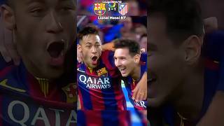 MSN Barcelona vs Atletico  LaLiga 201415  msn barcelona atleticomadrid laliga messi neymar [upl. by Bernard]