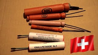 Schweizer Knallartikel  Swiss Firecrackers [upl. by Sheehan]