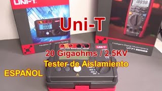 Tester de aislamiento serie UT500  UT501 UT502 vs UT502A UT501A  Cómo usar mega o giga ohmimetro [upl. by Melonie785]