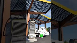 MG MG5 se recharge chez Fastned ✅ [upl. by Toille]