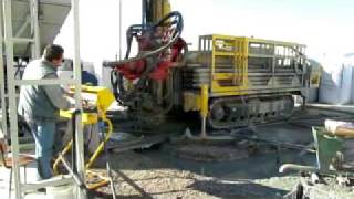 Massenza Drilling Rig  Rod Handling System Sliding Rod Bin 1 [upl. by Landahl576]