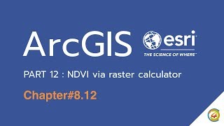 ArcGIS LANDSAT 8 computing NDVI in ArcGIS [upl. by Kcirdaed]