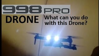 How to Fly and Set Up Drone 998 Pro Installation of the app Images in flight What can you do [upl. by Mcnalley233]