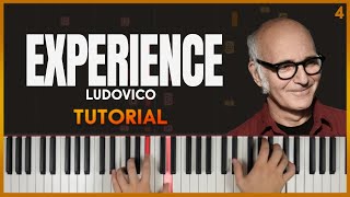 EXPERIENCE by Ludovico Einaudi  Piano Tutorial Part 1 [upl. by Finstad]