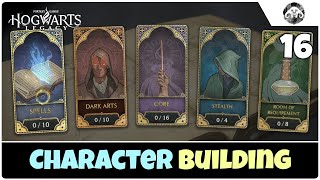 Hogwarts Legacy HARD 16 Character Building [upl. by Raynard]