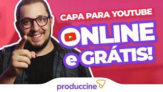 ✅ Como criar CAPA para YOUTUBE tutorial COMPLETO [upl. by Dripps]