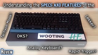 The Wooting Two HE Analog Gaming Keyboard InDepth Review [upl. by Per805]