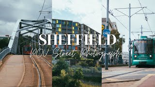 50mm Street Photography POV Sheffield  Canon EOS R50  Canon RF 50mm 18 Lens [upl. by Imeaj574]