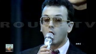 Enrico Ruggeri amp Artisti Cgd  Azzurro  1987 [upl. by Ellehsem]