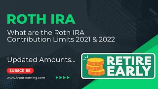 Maximum Roth IRA Contribution Limits for 2021 amp 2022 [upl. by Frasier733]