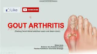 GOUT ARTHRITIS ASAM URAT  Definisi Etiologi Patofisiologi Gejala Diagnosis Tata Laksana [upl. by Ifen855]