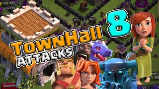 TownHall 8 attack Clash of Clans TagalogEnglish [upl. by Genesa997]