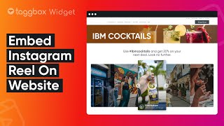 Embed Instagram Reels On Your Website Like a Pro  no coding required [upl. by Annirok229]
