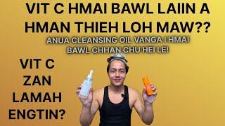 VIT C SERUM HMAI BAWL TAN A HIM EM  FOXTALE EYE CREAM THAR  with Subtitle [upl. by Esilehc]