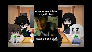 Estamos muertos reaccionan a estacion zombie parte 4 [upl. by Kinimod]