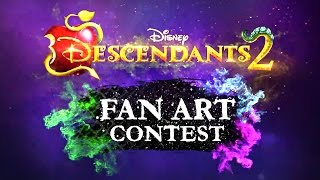 Fan Art Contest  Descendants 2 [upl. by Nickey]