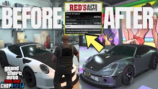 CLAIM CHEAP SALVAGE YARD CARS COMET S2 CABRIO PORSCHE 911 CABRIOLET CUSTOMIZATION  GTA ONLINE [upl. by Katerine]