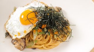 Japanese Masago Spaghetti Recipe  Asian Recipes [upl. by Deirdre]