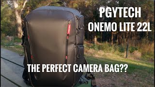 PGYTECH  ONEMO LITE 22L BAG OVERVIEW NEW CAMERA BAG quotFOR MEquot [upl. by Llevad]