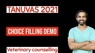 TANUVAS 2021 Online counselling demo [upl. by Alidis]